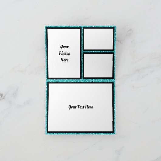 Winter Wishes Scene Half Fold Kaart (Binnen)