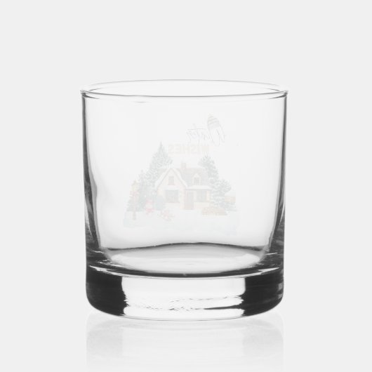 Winter Wishes Whisky Glas (Achterkant)