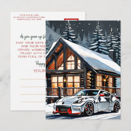 Winter Wit JDM Kerst Briefkaart