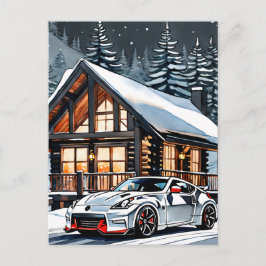 Winter Wit JDM Kerst Briefkaart