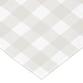 Winter Witte Boerderij Buffalo Plaid Korte Tafelloper (Hoek)