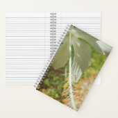 Winter Witte Hibiscus Notitieboek (Binnen)