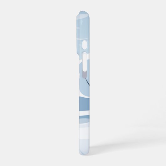 Winter Wizard – Snowy Magic Phone Case iPhone Hoesje (Linkerkant)