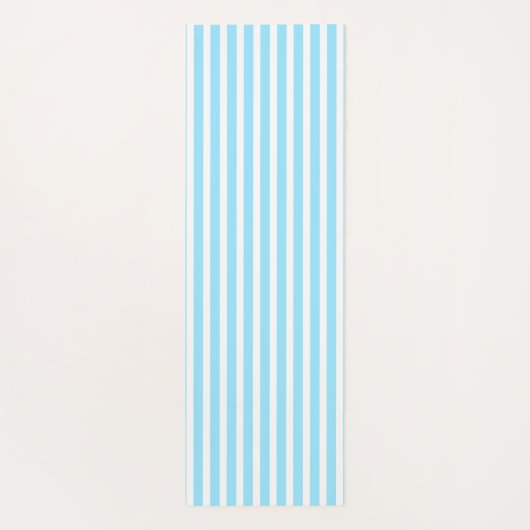 Winter Wizard  Vertical Stripped  Yogamat (Achterkant)