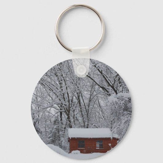 Winter Woderland Sleutelhanger (Voorkant)