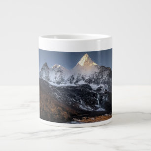 Winter Woestijn Berg Landschap Mok