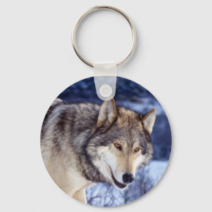 Winter Wolf 2 Sleutelhanger