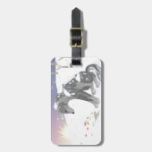 Winter Wolf Bagagelabel (Voorkant verticaal)