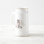 Winter Wolf Bierpul (Voorkant links)
