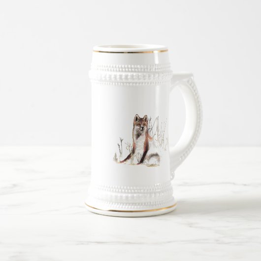 Winter Wolf Bierpul (Voorkant rechts)