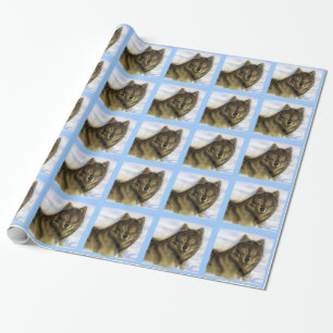 Winter Wolf Cadeaupapier