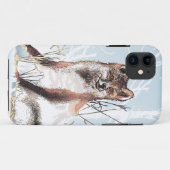 Winter Wolf Case-Mate iPhone Case (Achterkant (horizontaal))