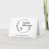 Winter Wolf Kaart (Achterkant)