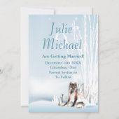 Winter Wolf Kaart (Achterkant)