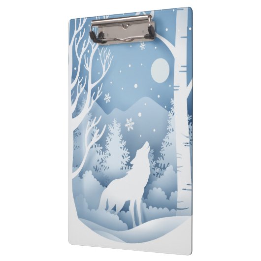 Winter Wolf Klembord (Links)