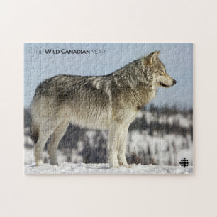 Winter - Wolf Legpuzzel