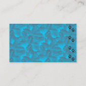 Winter Wolf met Spruce Business of Profile Card Visitekaartje (Achterkant)