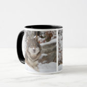 Winter Wolf Mok (Voorkant links)