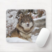 Winter Wolf Muismat (Met muis)