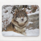 Winter Wolf Muismat (Voorkant)