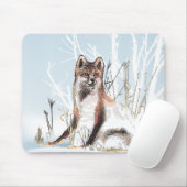 Winter Wolf Muismat (Met muis)