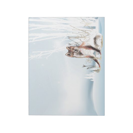 Winter Wolf Notitieblok (Linkerzijde)