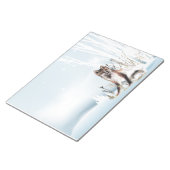 Winter Wolf Notitieblok (Schuin)