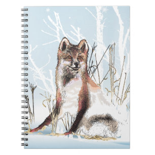 Winter Wolf Notitieboek