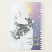 Winter Wolf Planner (Achterkant)