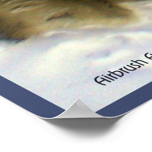 WInter Wolf Poster (Hoek)