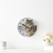 Winter Wolf Ronde Klok (Huis)