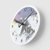 Winter Wolf Ronde Klok (Hoek)