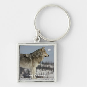 Winter - Wolf Sleutelhanger