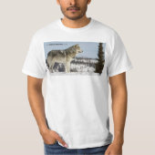 Winter - Wolf T-shirt (Voorkant)
