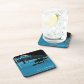 Winter Wolf - Tapetum Lucidum Bier Onderzetter (Rechterzijde)