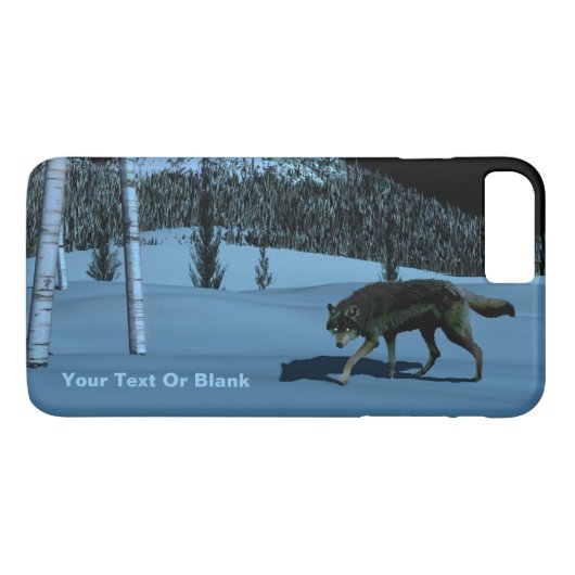 Winter Wolf - Tapetum Lucidum Case-Mate iPhone Case (Achterkant (Horizontaal))