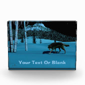 Winter Wolf - Tapetum Lucidum Fotoblokken (Voorkant)