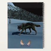 Winter Wolf - Tapetum Lucidum Planner (Achterkant)