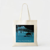 Winter Wolf - Tapetum Lucidum Tote Bag (Voorkant)