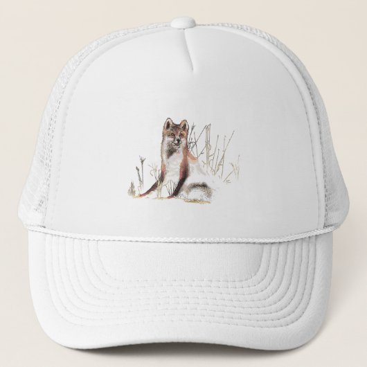 Winter Wolf Trucker Pet (Voorkant)