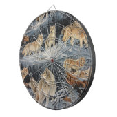 Winter Wolven Dartbord (Voorkant Rechts)