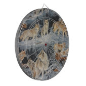 Winter Wolven Dartbord (Voorkant Links)