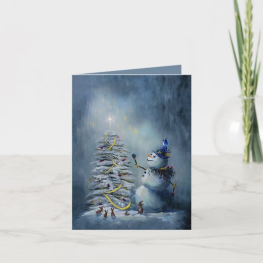 Winter Wonder Bedankkaart (Voorkant)