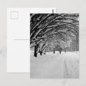 WINTER WONDER BRIEFKAART (Voorkant / Achterkant)