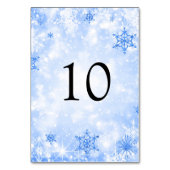 Winter Wonder Christmas Holiday Blue Kaart (Voorkant)