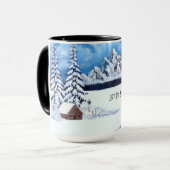 Winter Wonder Combo Beker Mok (Voorkant links)