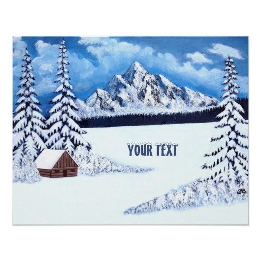 Winter Wonder Glossy Perfect Poster (Voorkant)
