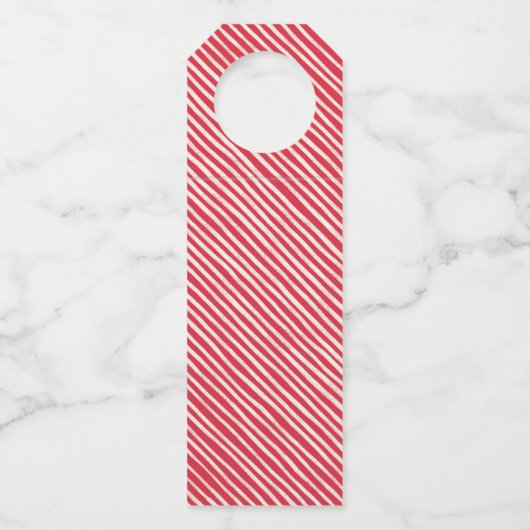 Winter Wonder Holiday Bottle Hang Label (Achterkant)