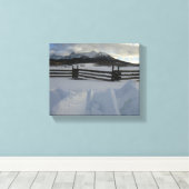 Winter Wonder in de San Juan Mountains Canvas Afdruk (Insitu (Houten vloer))