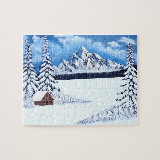 Winter Wonder Overmaatse Puzzel (Horizontaal)